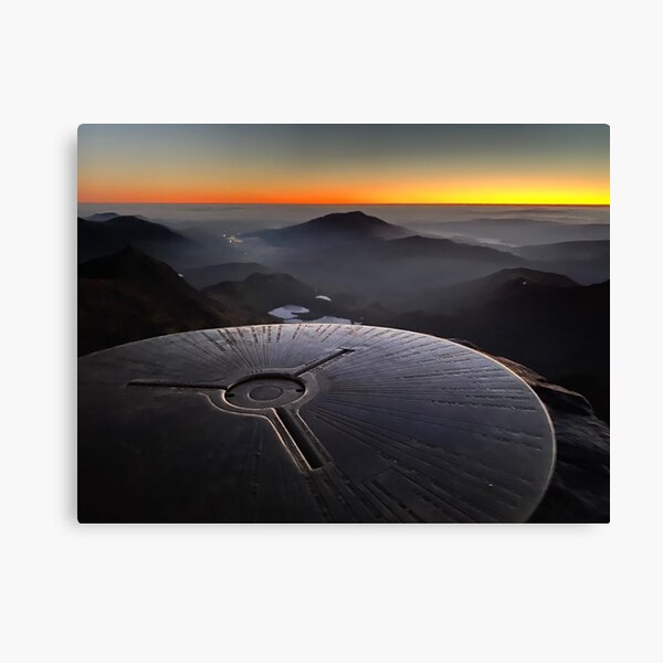 Snowdon Summit Sunrise Canvas Print
