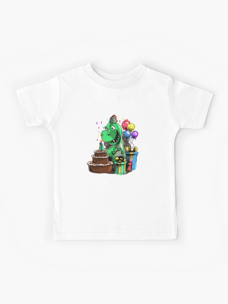 Camiseta para niños «Primer dinosaurio de cumpleaños - Tyrannosaurus Rex,  también conocido como T Rex Birthday Illustation para 1 año de edad» de  iHeartDinosaurs | Redbubble