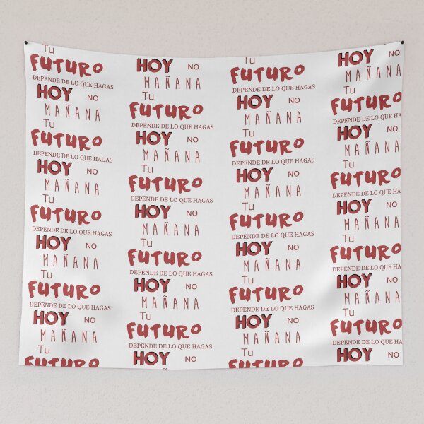 Item preview, Tu Futuro Cita Inspiradora - Spanish Motivational Quote  designed and sold by smoothinsomniac.
