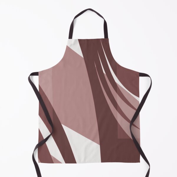 Item preview, Warm Reddish Brown, and White "Leap of Faith - Take Courage" Geometric Abstract by Jenny Meehan designed and sold by Jenny Meehan Art Prints and Patterns .
