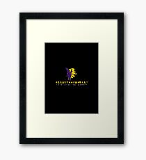 Claustrophobia! Role-Playing Game Logo Framed Print