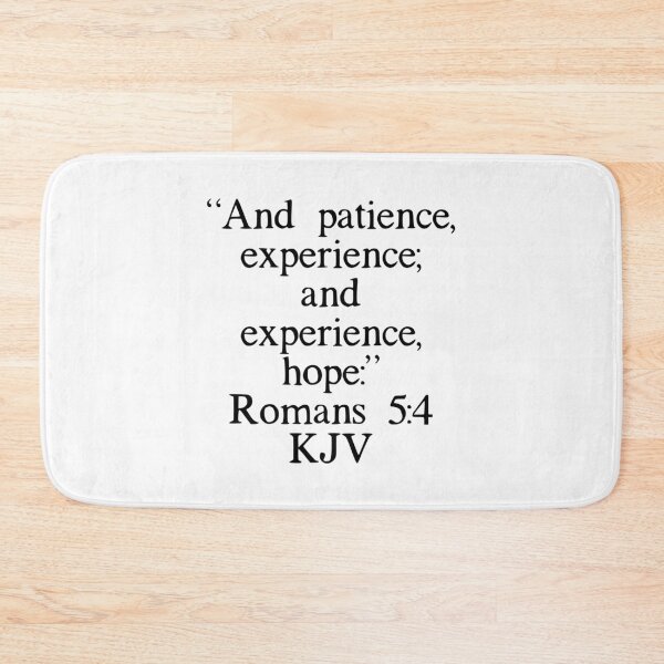 Item preview, Romans 5:4 KJV designed and sold by IBMClothing.