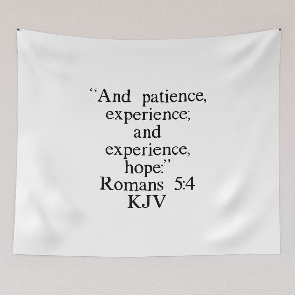 Item preview, Romans 5:4 KJV designed and sold by IBMClothing.
