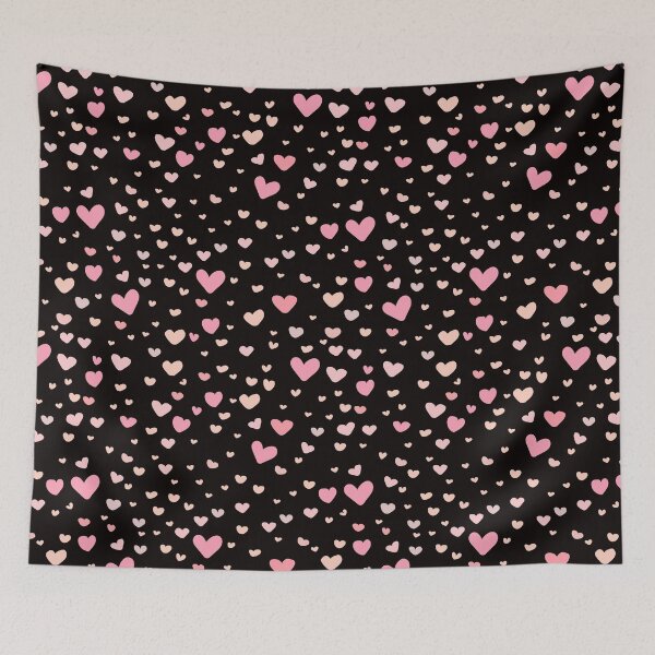Item preview, Sweet Pastel Hearts Pattern designed and sold by cursotti.