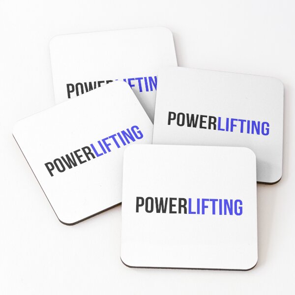 Item preview, Powerlifting Blue designed and sold by liftingbros.
