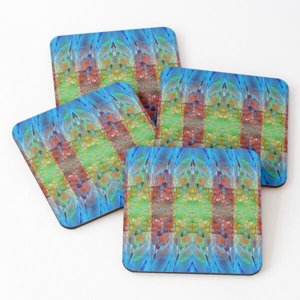 Item preview, Mackaw Feather Pattern designed and sold by MoonsmileProd.