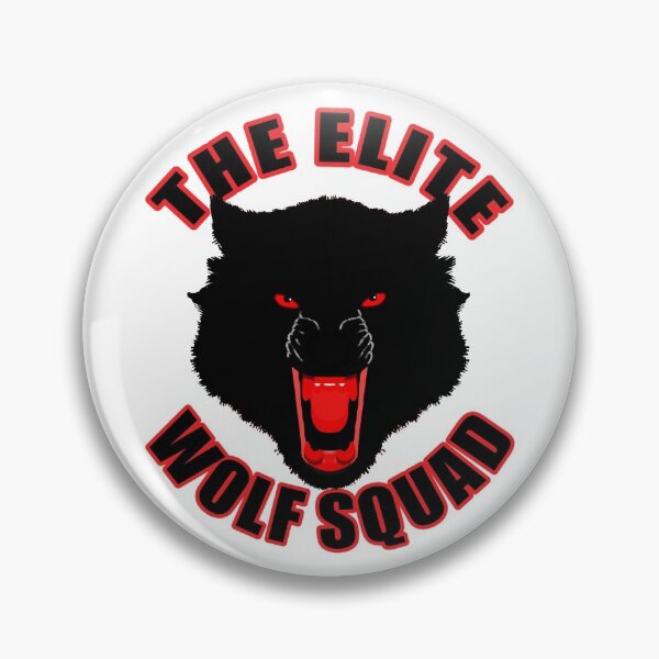 Item preview, The Elite Wolf Squad Design Black Color designed and sold by vineeth.