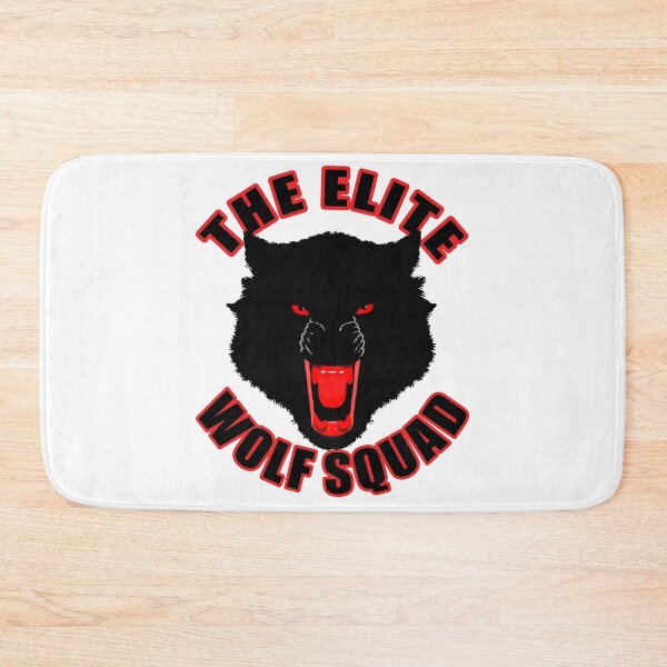 Item preview, The Elite Wolf Squad Design Black Color designed and sold by vineeth.