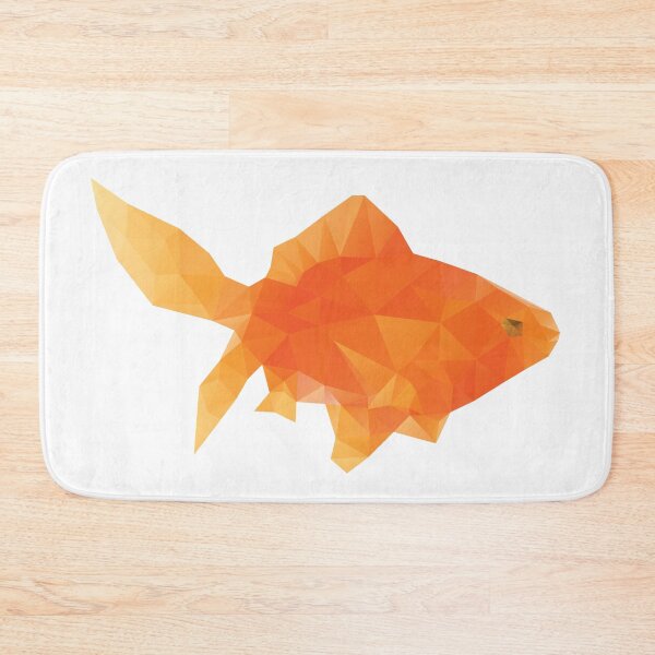 Item preview, Polygonal Gold Fish designed and sold by AnnArtshock.
