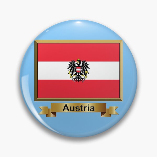 Item preview, Austrian State Flag Gifts, Stickers & Products (N) designed and sold by mpodger.