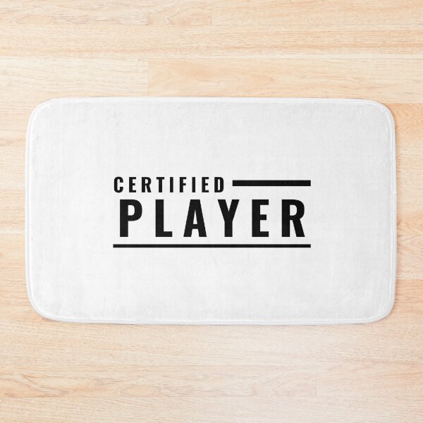 Item preview, Certified Player designed and sold by ItsNikkiArts.