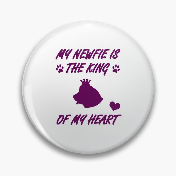 Item preview, Newfoundland dog King Heart designed and sold by Moonyflower.