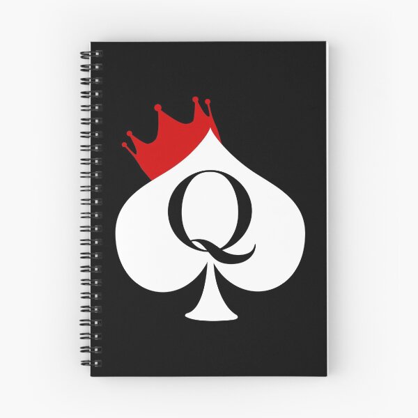 Item preview, Queen of spades White designed and sold by Stuff-By-Me.