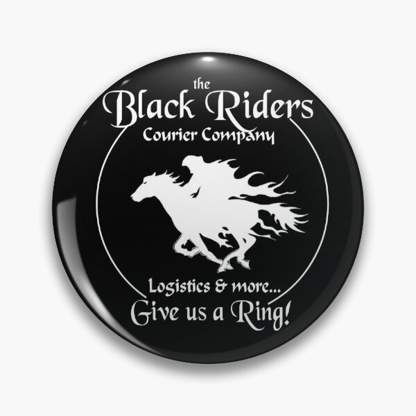 Item preview, Black Riders Courier Company (white version) designed and sold by wu-wei.
