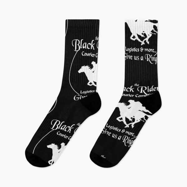 Item preview, Black Riders Courier Company (white version) designed and sold by wu-wei.