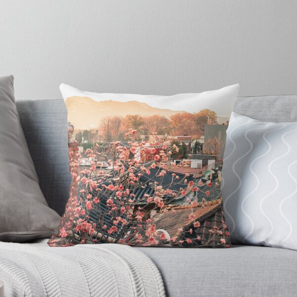 Item preview, Seoul Rooftops - Bukchon Hanok Village, Seoul, Korea designed and sold by TRVLR Designs.