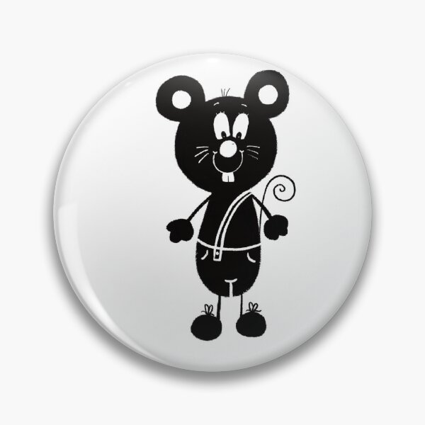 Item preview, Black and white mouse designed and sold by KateCrafts.