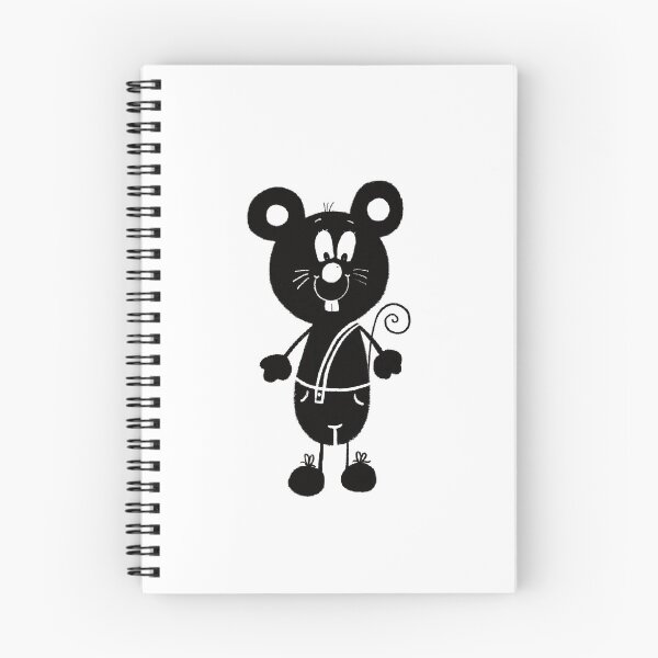 Item preview, Black and white mouse designed and sold by KateCrafts.