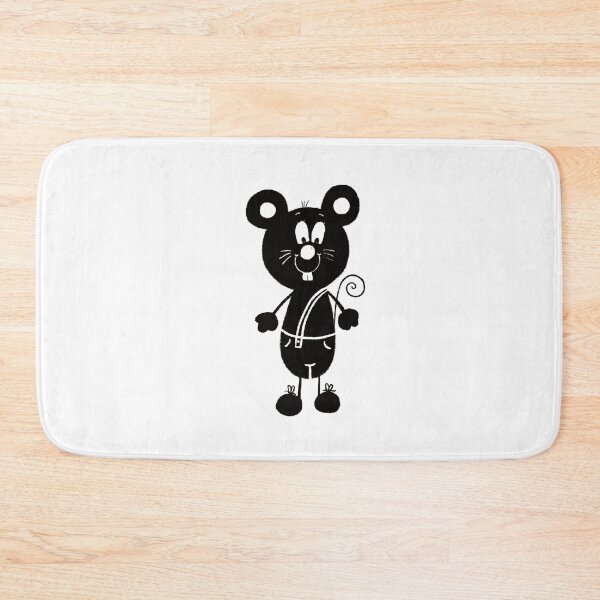 Item preview, Black and white mouse designed and sold by KateCrafts.