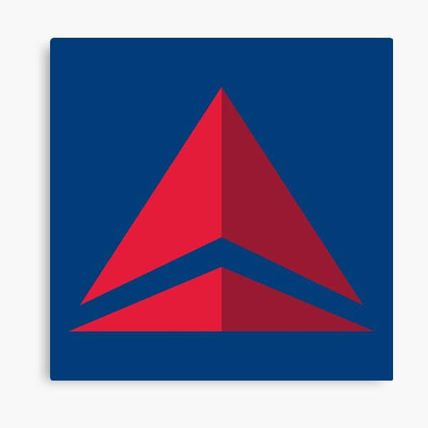 delta airlines half wing triangle