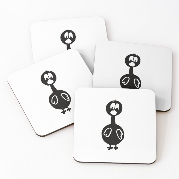 Item preview, Black and white duck designed and sold by KateCrafts.