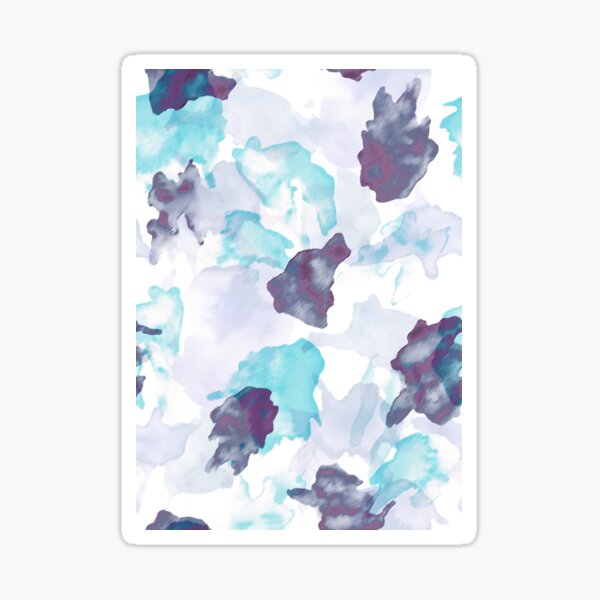 Wasserfarben Sticker