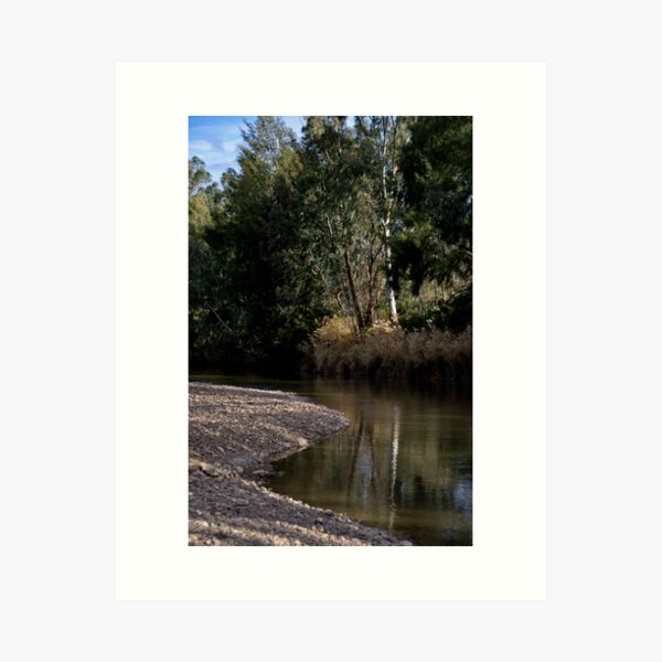 Item preview, Namoi River at Narrabri designed and sold by NarrabriCards.