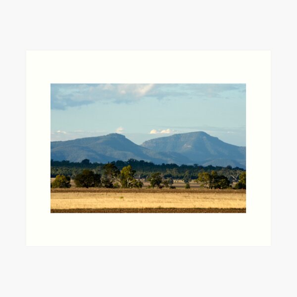 Item preview, Nandewar Range from Eulah Creek Road designed and sold by NarrabriCards.
