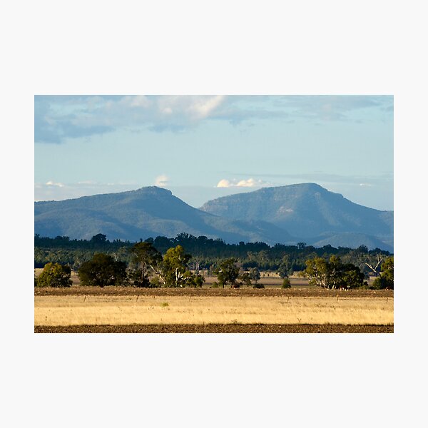 Item preview, Nandewar Range from Eulah Creek Road designed and sold by NarrabriCards.
