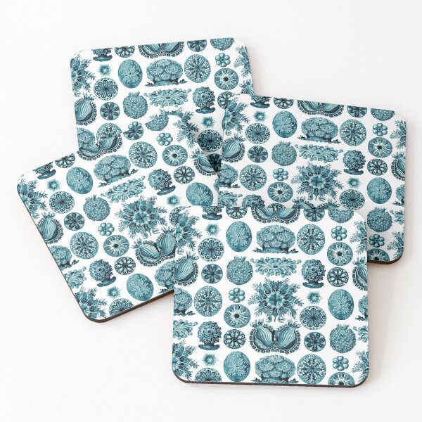 Item preview, Ernst Haeckel Ascidiae Sea Squirts Cerulean designed and sold by aimeewilson.
