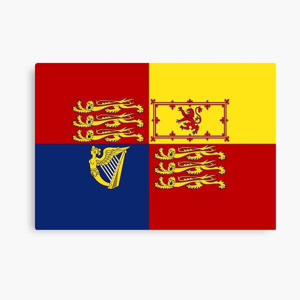 Royal Standard of the United Kingdom Canvas Print