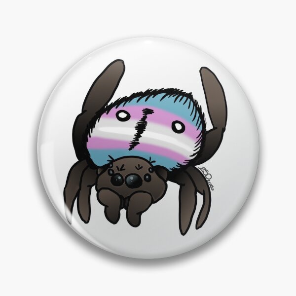 Item preview, Peacock Spider Pride Trans designed and sold by Farsketched.