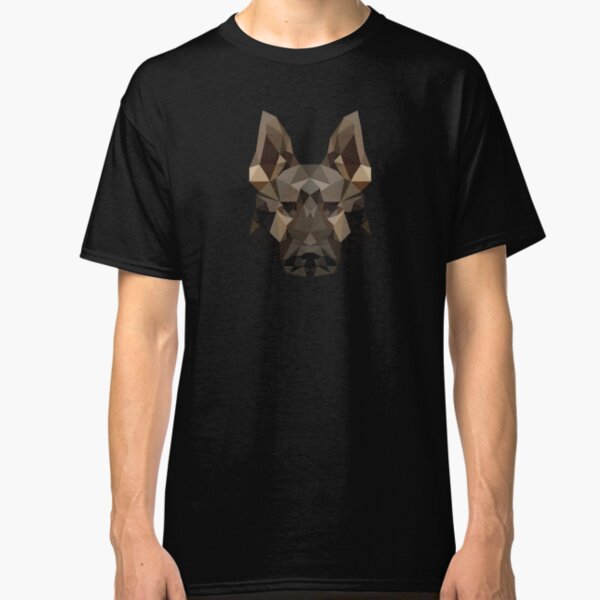 Geometric German Shepherd Classic T-Shirt