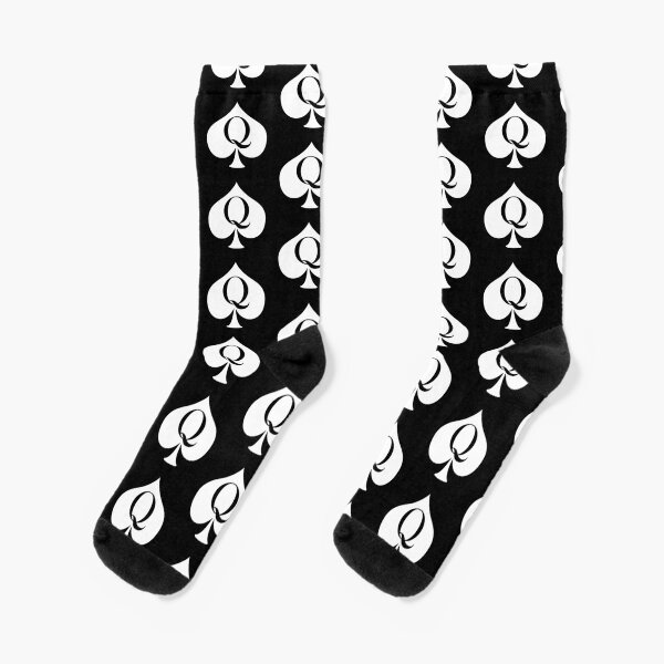 Queen of spades Socks