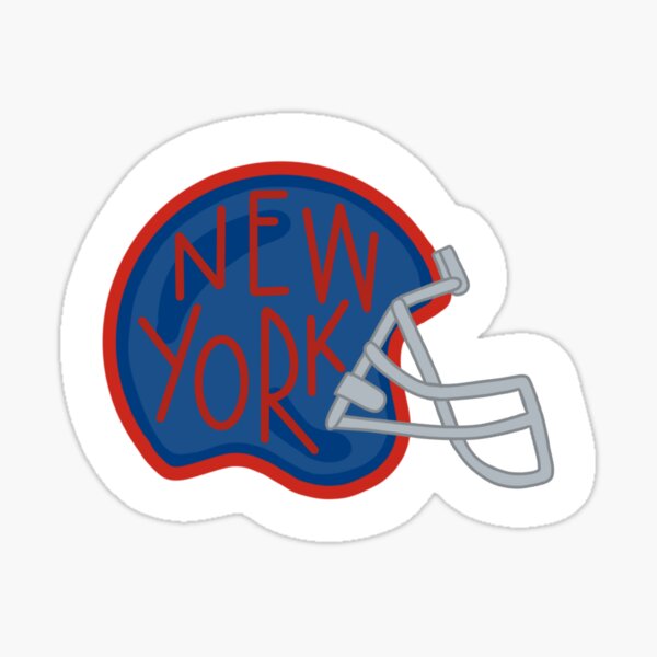 New York Giants Helmet - Sticker at Sticker Shoppe