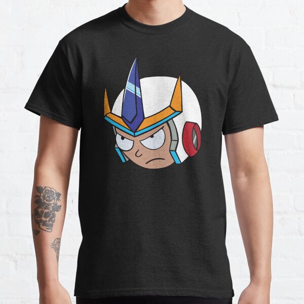 Super Cool Rick and Morty™ Morty Head with Combat Armour Helmet Classic T-Shirt