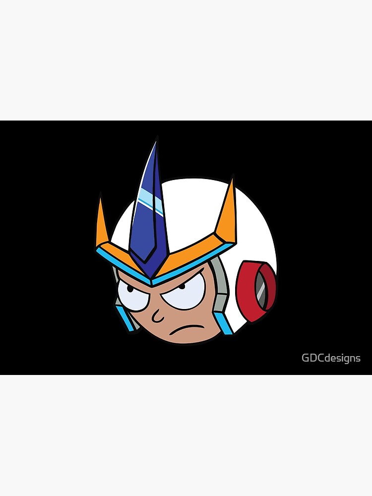 Super Cool Rick and Morty™ Morty Head with Combat Armour Helmet by GDCdesigns