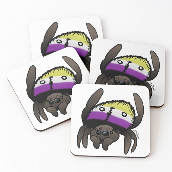 Item preview, Peacock Spider Pride non binary  designed and sold by Farsketched.