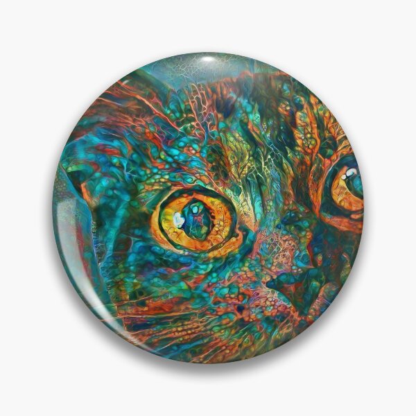 Item preview, Abstraction of abstract cat look designed and sold by blackhalt.