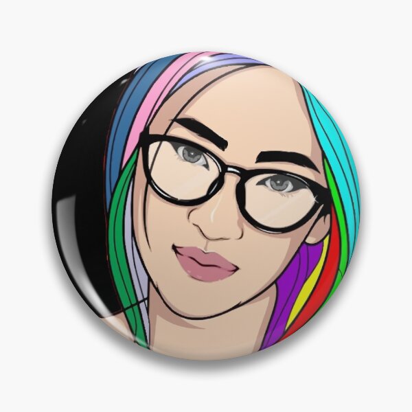 Item preview, Prismatic Haired Woman designed and sold by greengoodnich.