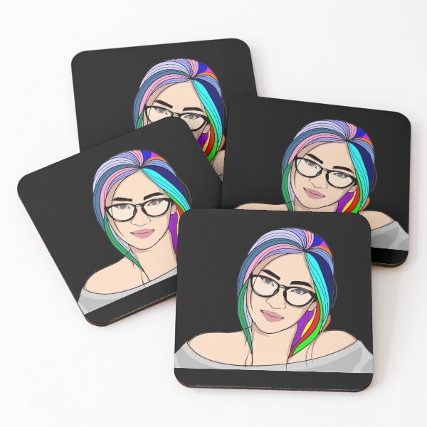 Item preview, Prismatic Haired Woman designed and sold by greengoodnich.