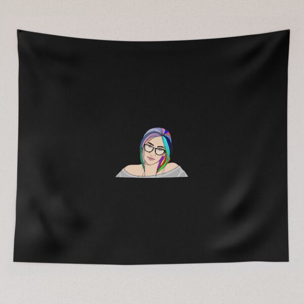 Item preview, Prismatic Haired Woman designed and sold by greengoodnich.