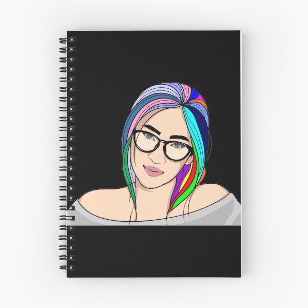Item preview, Prismatic Haired Woman designed and sold by greengoodnich.