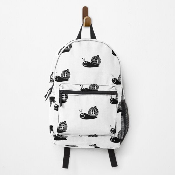 Item preview, Black and white snail designed and sold by KateCrafts.