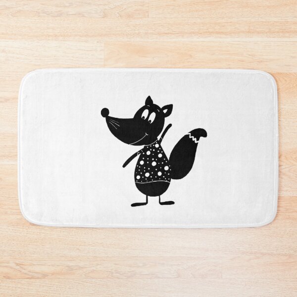 Item preview, Black and white fox designed and sold by KateCrafts.