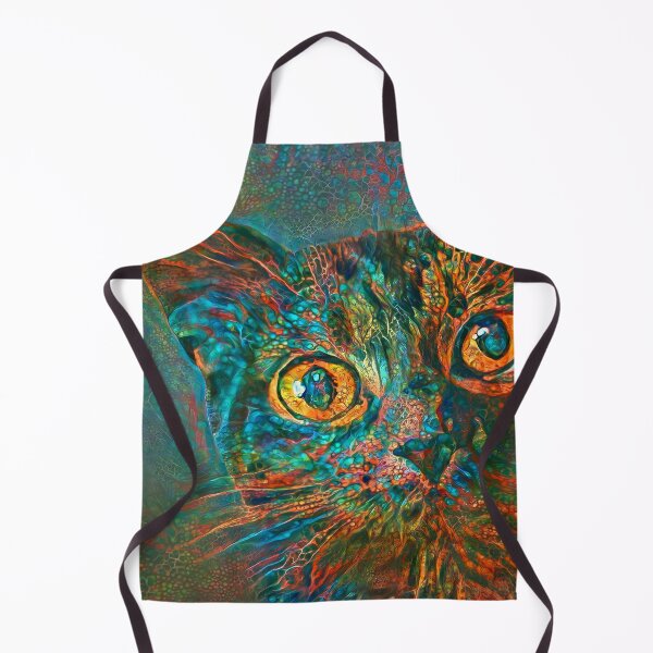 Item preview, Abstraction of abstract cat look designed and sold by blackhalt.