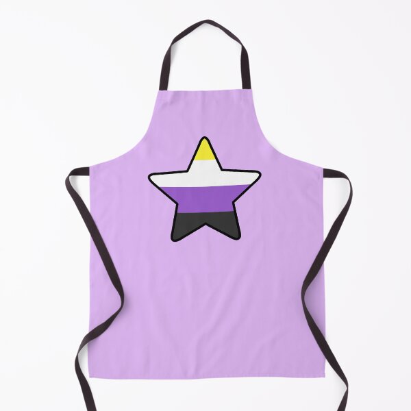 Item preview, Non-binary Pride Star (updated) designed and sold by SimplyPride.