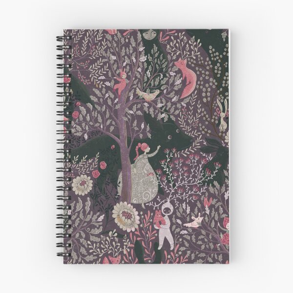 Item preview, Whimsical  Wonderland in purple designed and sold by Gaia Marfurt.