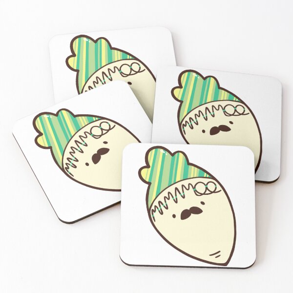 Item preview, MAMAMOO -Design Radish with Mustache designed and sold by espaciod.