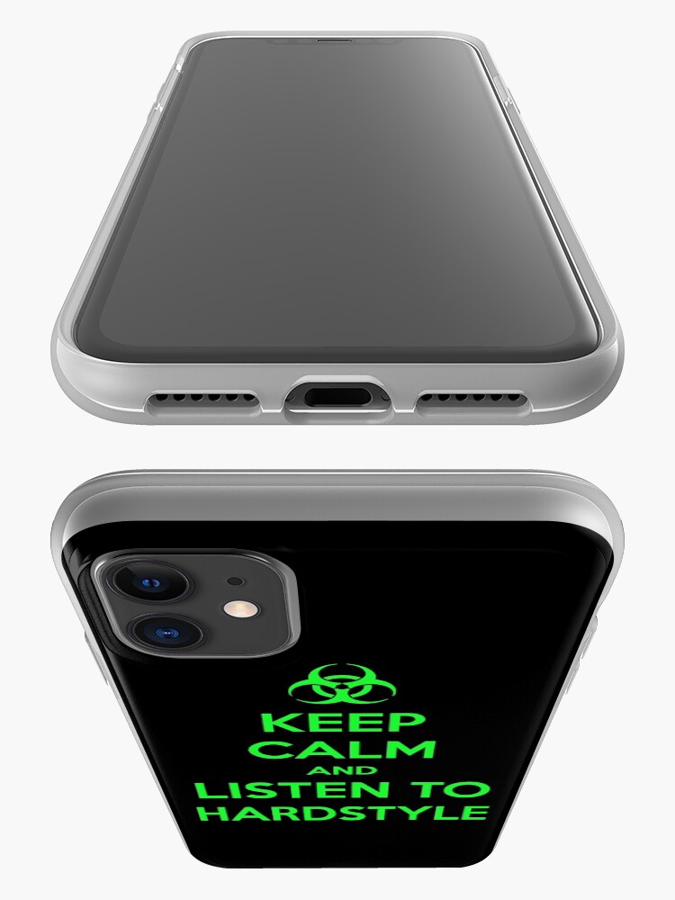Alternate view of Keep Calm and Listen to Hardstyle iPhone Case & Cover